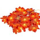 Fairy Lights Wokex Halloween Maple Leaf Outdoor 20 LED