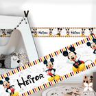 Faixa border decorativa mickey quarto infantil