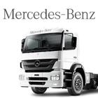 Faixa Caminhão Mercedes-Benz Adesivo Testeira Quebra Sol