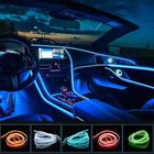 Faixa de Luz LED Decorativa para Interior de Carro Wokex