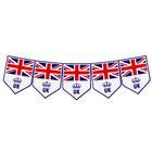 Faixa Decorativa Bandeirinhas Inglaterra - 8m x 18cm - Príncipe Decor