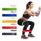 Faixa Elástica Mini Band Circular Ginástica Pilates Fisio Mini Band fitas fitness exercício faixas fitness faixas elásticas treino casa Perde peso