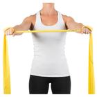Faixa Elástica Resistência Suave Amarela 150cm Mercur