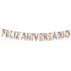 Faixa Feliz Aniversario Festa Fidget Toys - Cromus - Rizzo