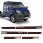 Faixa Iveco Daily 70c17 Truck 7 Ton Refletivo Cabine Dupla