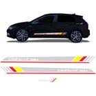 Faixa Lateral Volkswagen Golf Club Sport Adesivo Prata - SPORTINOX