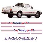 Faixa P/ Chevy Camping 500 1993 Vermelho Azul Genérico