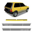 Faixa P/ Uno 1.6 R 1990 Adesivo Amarelo Genérico - SPORTINOX