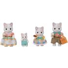 Família Dos Gatos de Leite Sylvanian Families Colorido