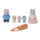 Família dos Huskys Sylvanian Families Epoch Magia