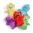 Família Hand Puppets hand2mind Feelings para crianças de 4 a 8 anos