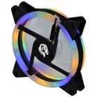 Fan Cooler com Led Master Hayom 120x120x25mm - Rgb