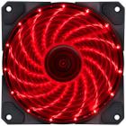 FAN/COOLER VX Gaming V.lumi 15 Pontos de LED 120X120 Vermelho - Vinik