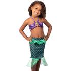 Fantasia Pequena Sereia Ariel Vestido Cauda Princesa Disney 6-7 Anos -  Amora Encantada - Fantasia - Magazine Luiza