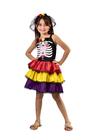 Fantasia Bambolê Infantil Halloween Caveira Mexicana - 171 - BAMBOLÊ FANTASIAS