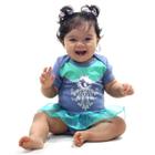 Roupa Fantasia Sereia Mesversario C Tiara Ariel Bebe Menina no Shoptime