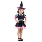 Vestido Fantasia Bruxa Halloween Com Chapéu - GRIFFE BKT