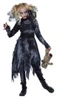 Fantasia California Costumes Zombie Girl Child Tamanho Grande