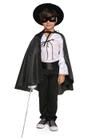 Fantasia Capa de Zorro Infantil Vampiro Bruxo Halloween