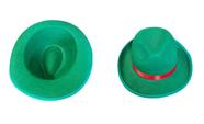 Fantasia Chapéu estilo Alemão Verde com fita vermelha