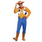 Fantasia clássica masculina Disguise Disney Pixar Toy Story and Beyond Woody, amarelo/preto/branco/marrom, XGG