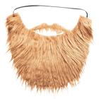 Fantasia de barba e bigode falsos Dress Up America com 7 cm de comprimento