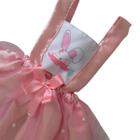 Fantasia De Coelhinha Em Tule Rosa Bebê Sofisticação Kit