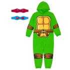 Fantasia de macacão Teenage Mutant Ninja Turtles com máscaras masculinas