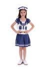 Fantasia De Marinheira Infantil,carnaval,almirante,feminina - Fantasia Brás