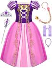 Fantasia de princesa Avady Princess Dress Up para meninas com acesso.