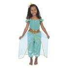 Fantasia de Princesa Jasmine Princesas Infantil Carnaval Halloween Festa Disney