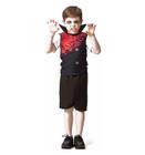 fantasia halloween infantil masculino vampiro encantador com capa remo