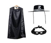 Fantasia Do Zorro Infantil Masculina Cosplay - Vendaval - Fantasias para  Crianças - Magazine Luiza