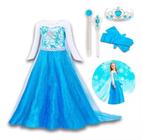 Fantasia Frozen Vestido Infantil Princesa Elsa Acessórios - Bimport -  Fantasias para Crianças - Magazine Luiza