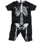 Fantasia Esqueleto Caveira Halloween roupa infantil FANT120 BM