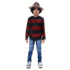 Fantasia Freddy Krueger Kit Completo Adulto Masculino Cosplay Halloween  Filme Hora Do Pesadelo Terror Festa - Fest Island - Fantasia - Magazine  Luiza