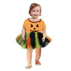 Fantasia Halloween Infantil - Abóbora 6 Meses a 2 Anos - 1 Un - Cromus Halloween