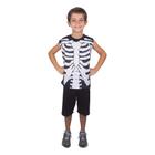 Fantasia Halloween Infantil Esqueleto Pop Dia das Bruxas