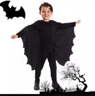 Fantasia halloween morcego com asas luxo envio imediato