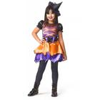 Fantasia Halloween Vestido Bruxinha Sarah Menina Infantil