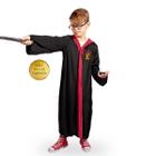 Fantasia Harry Potter Infantil Capa Óculos Tam M