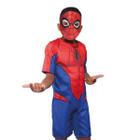 Fantasia Homem Aranha Básica P BBRA 7304 - Novabrink Bbra