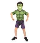 Fantasia Hulk Infantil Curta Os Vingadores 2 Original
