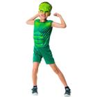 Fantasia Hulk Infantil Super Herói Verde Masculino Menino Com Macacão Máscara Vingador Toymaster