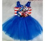 Fantasia Roupa Alerquina Infantil Arlequina Harley Quinn Esquadrão Com Taco  - Golden Moon - Fantasias para Crianças - Magazine Luiza