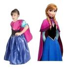 Fantasia Infantil Anna Frozen 2 - 2 A 8 Anos