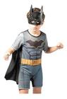 Fantasia Infantil Batman Com Máscara Super Héroi Oficial