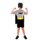 Fantasia Infantil - Batman Curto - Tamanho G (9 a 12 anos) - 10170 - Sulamericana