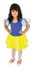 Fantasia Infantil Branca De Neve Curta - 2 A 8 Anos - Brink Model