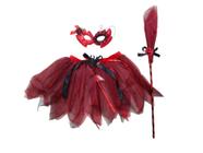 Fantasia Infantil Bruxinha Menina Halloween Bruxa Vampira